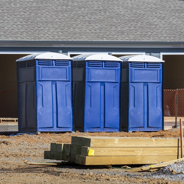 are there any restrictions on where i can place the portable toilets during my rental period in Stephen MN